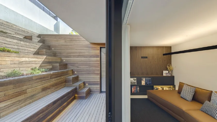 Casa Palhares — vista principal, arquitetura e design de interiores por Vitta no Porto, Portugal