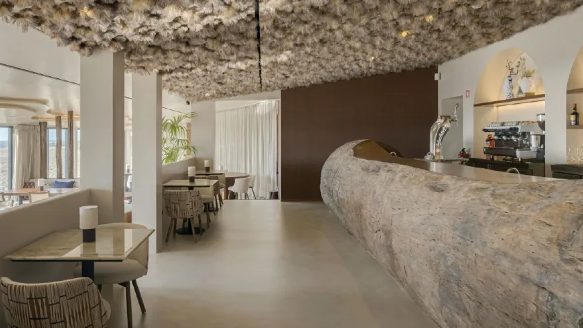 Restaurante Memória — vista principal, arquitetura e design de interiores por Vitta no Porto, Portugal