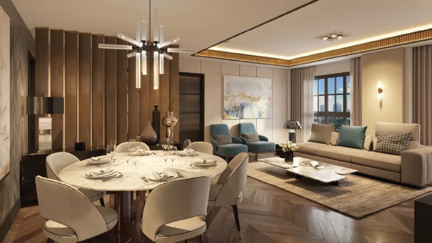 Ritz Carlton — vista principal, design de interiores por Vitta no Porto, Portugal