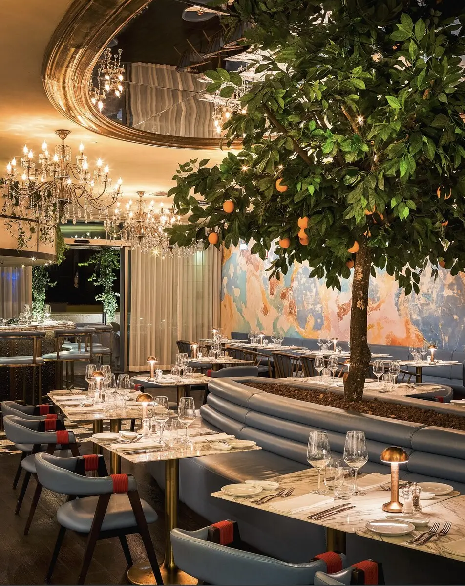 Hotel Sana Marques - Restaurante Allora — vista principal, FF&E mobiliário e equipamento por Vitta no Porto, Portugal