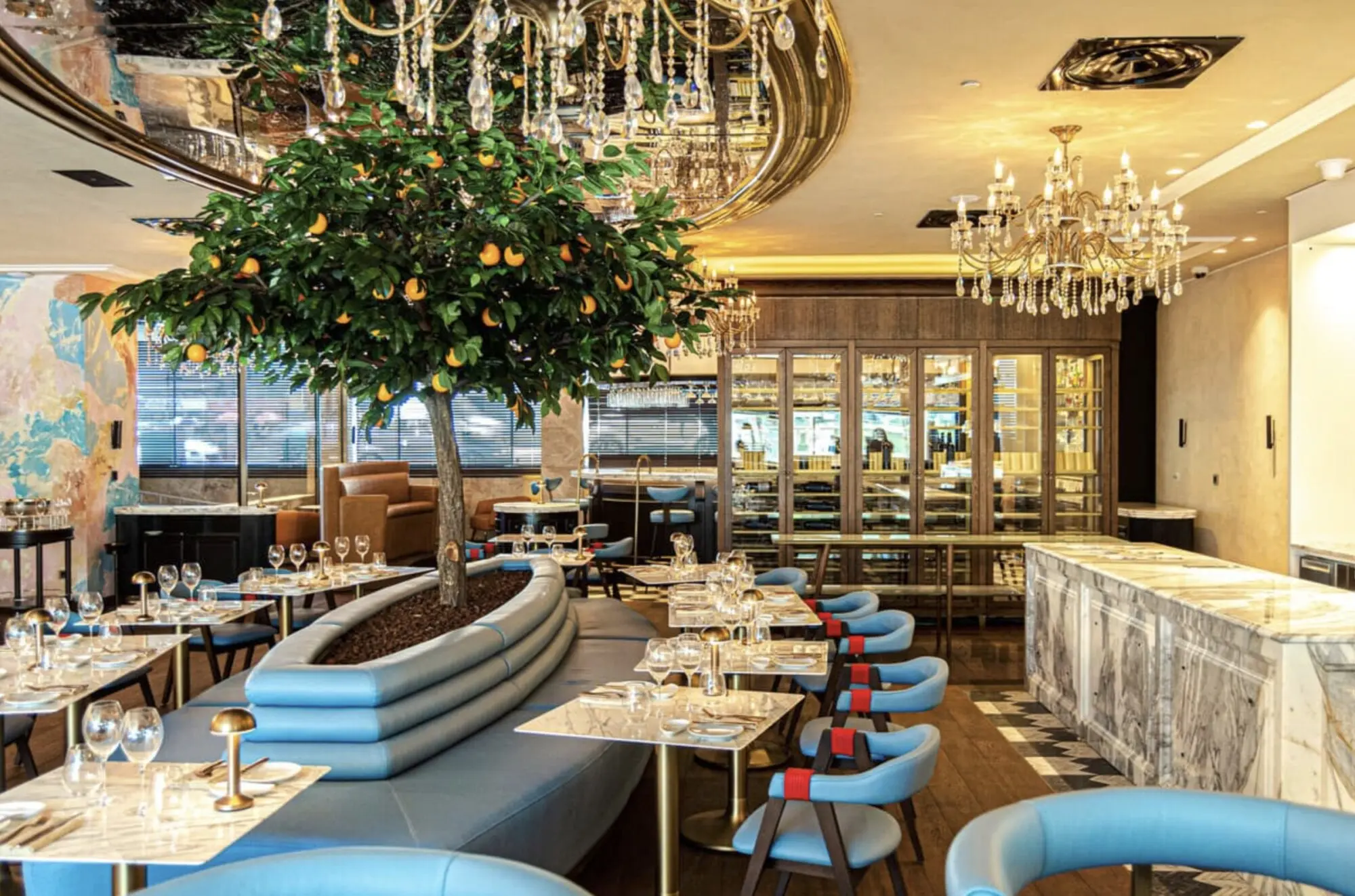 Hotel Sana Marques - Restaurante Allora — vista principal, FF&E mobiliário e equipamento por Vitta no Porto, Portugal